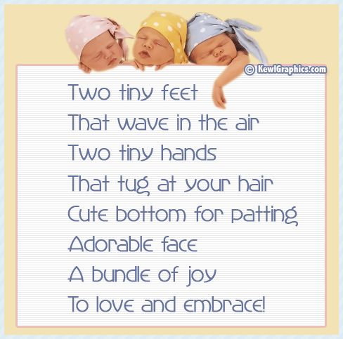 christian baby poems