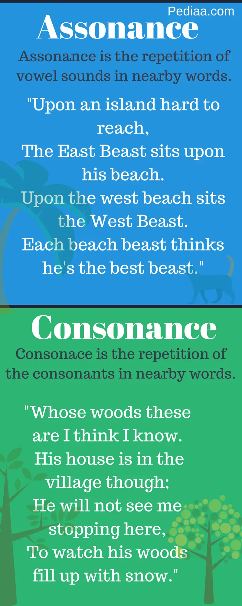 consonance poems