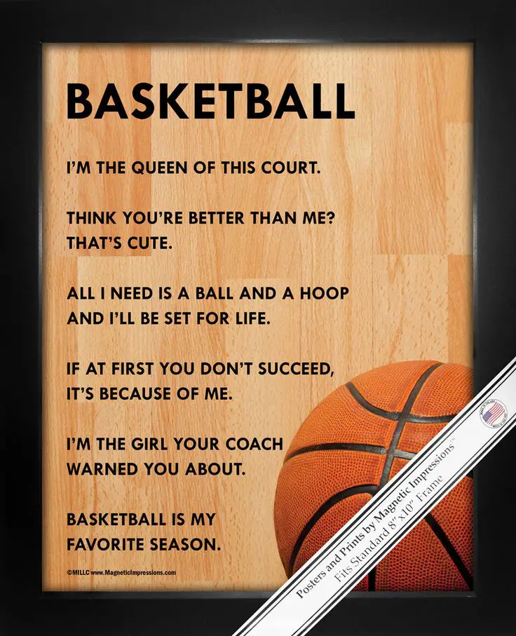 Motivational Basketball Poems
