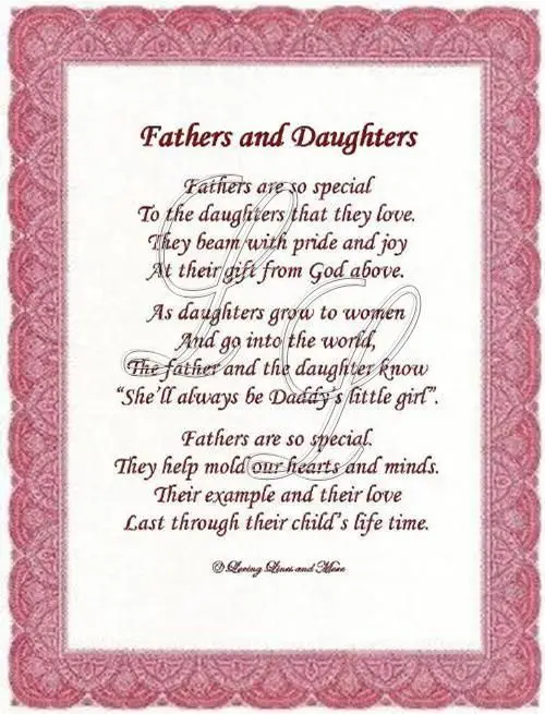 daughter birthday poems from dad