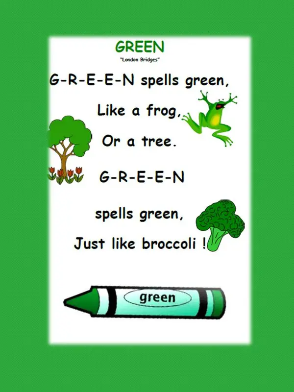 green-poems