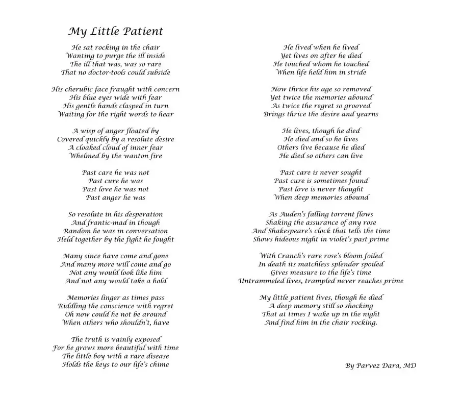 Patient Poems