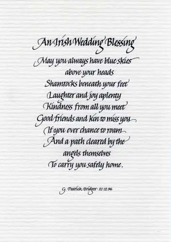 Wedding blessings Poems