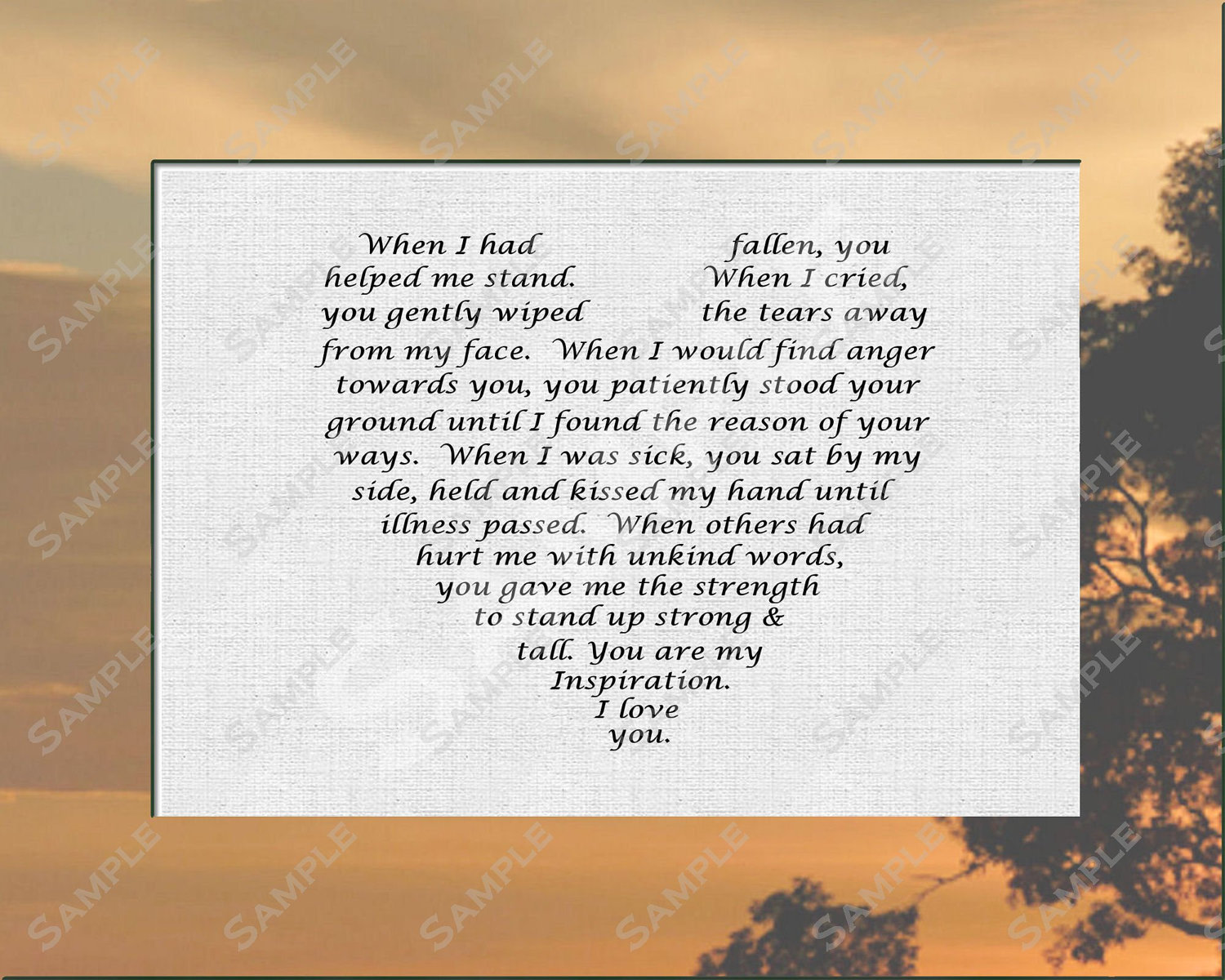 Father to daughter Poems
