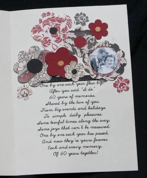60th Wedding Anniversary Poems