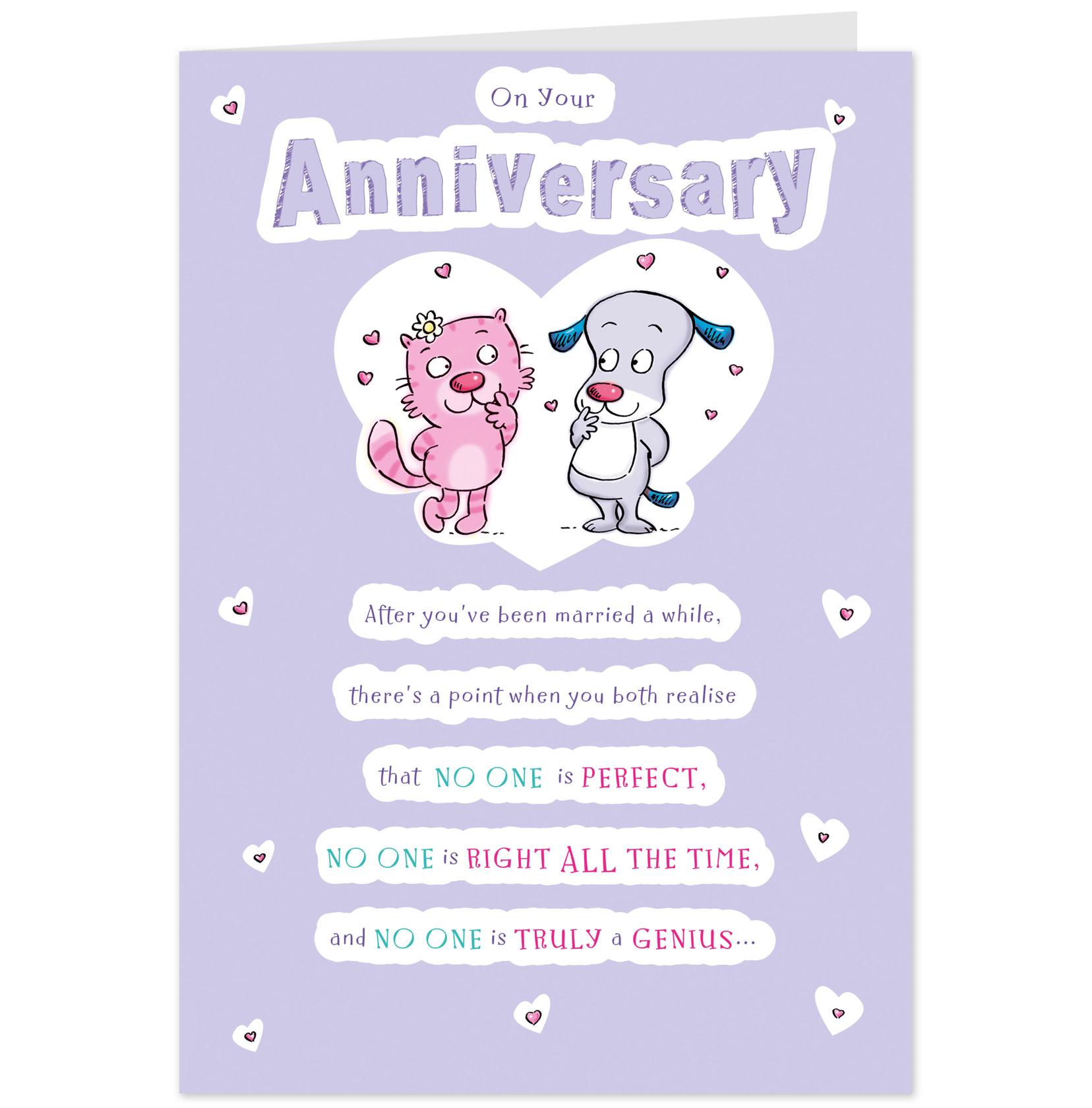 Words For Anniversary Cards Vorte