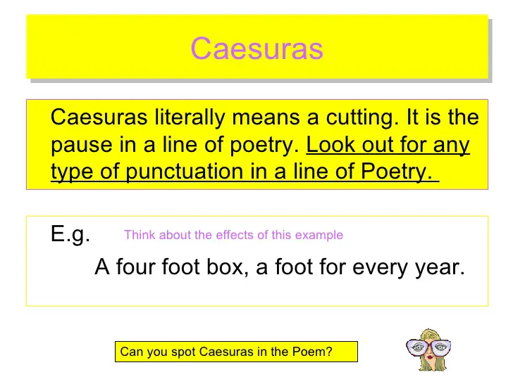 Caesura Poems