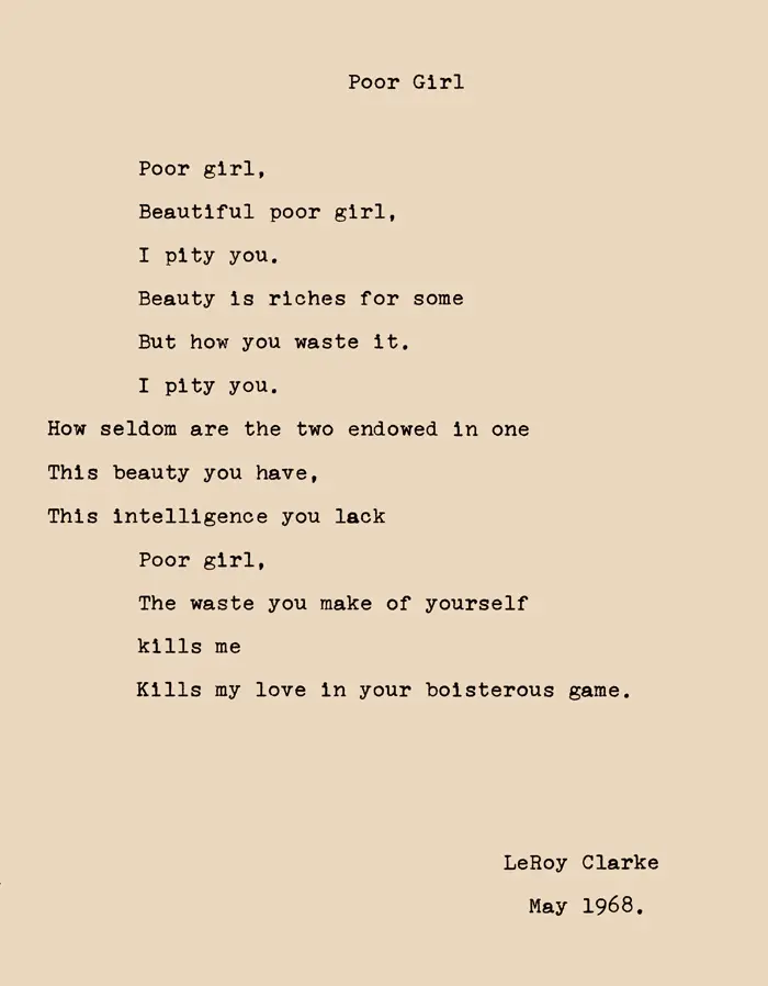 Descriptive Poem Examples