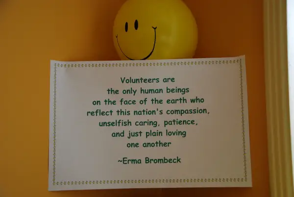 poems about volunteerism