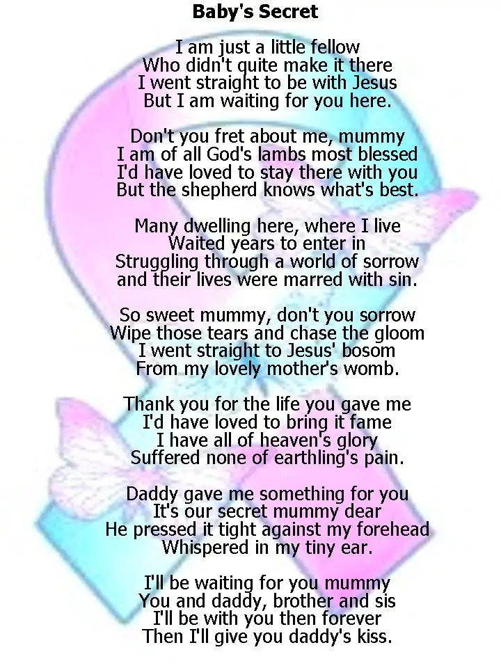 Stillborn baby Poems