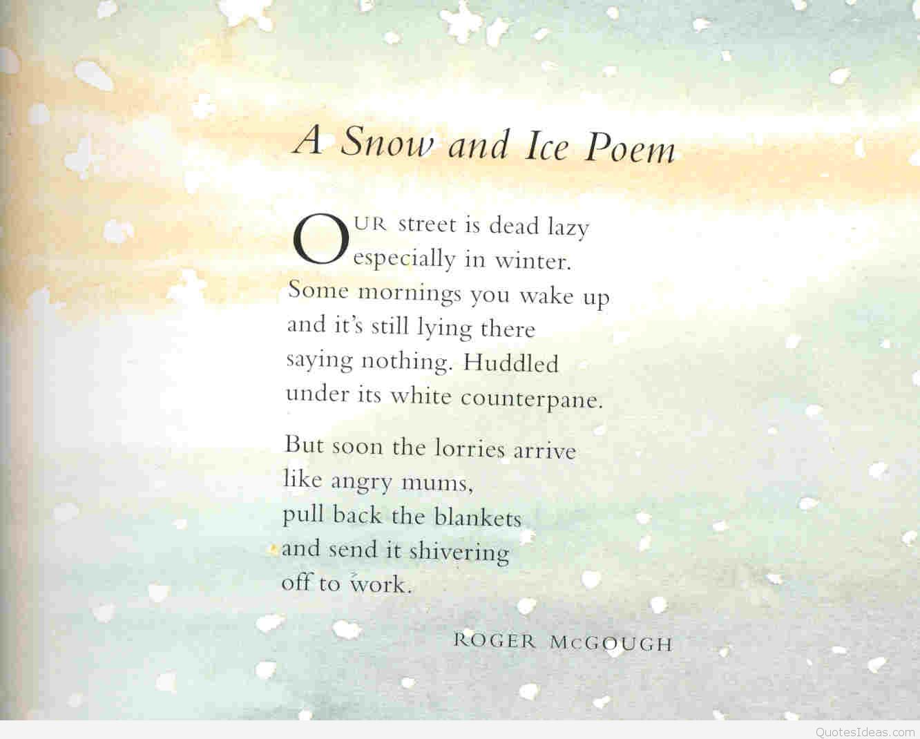 Winter wonderland Poems