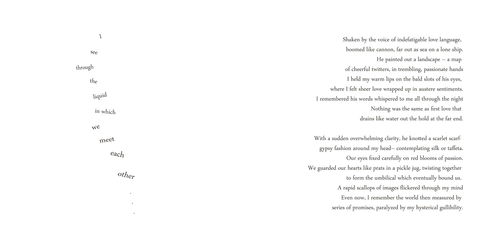 Surrealist writing picture