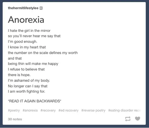 Anorexia Poems