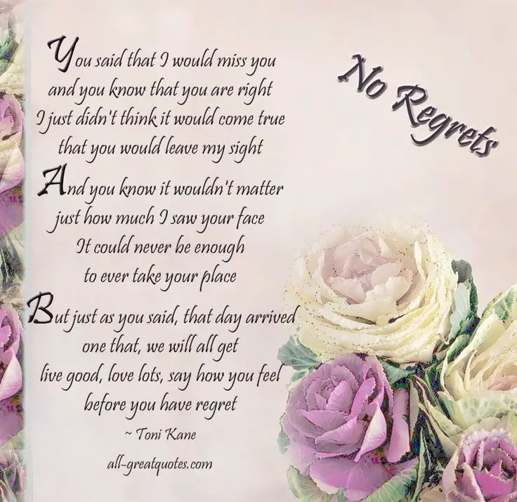 condolence poems