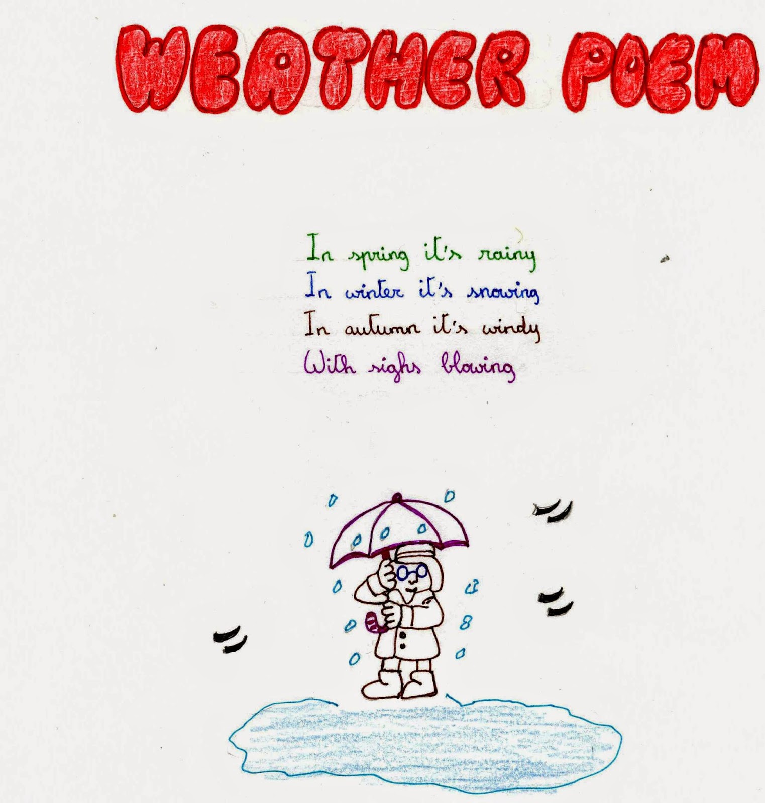 Weather Poems For Kids