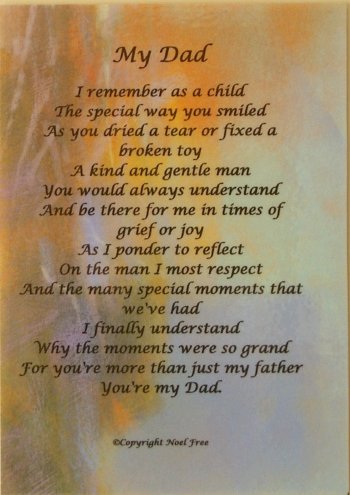 Deceased Father Poems