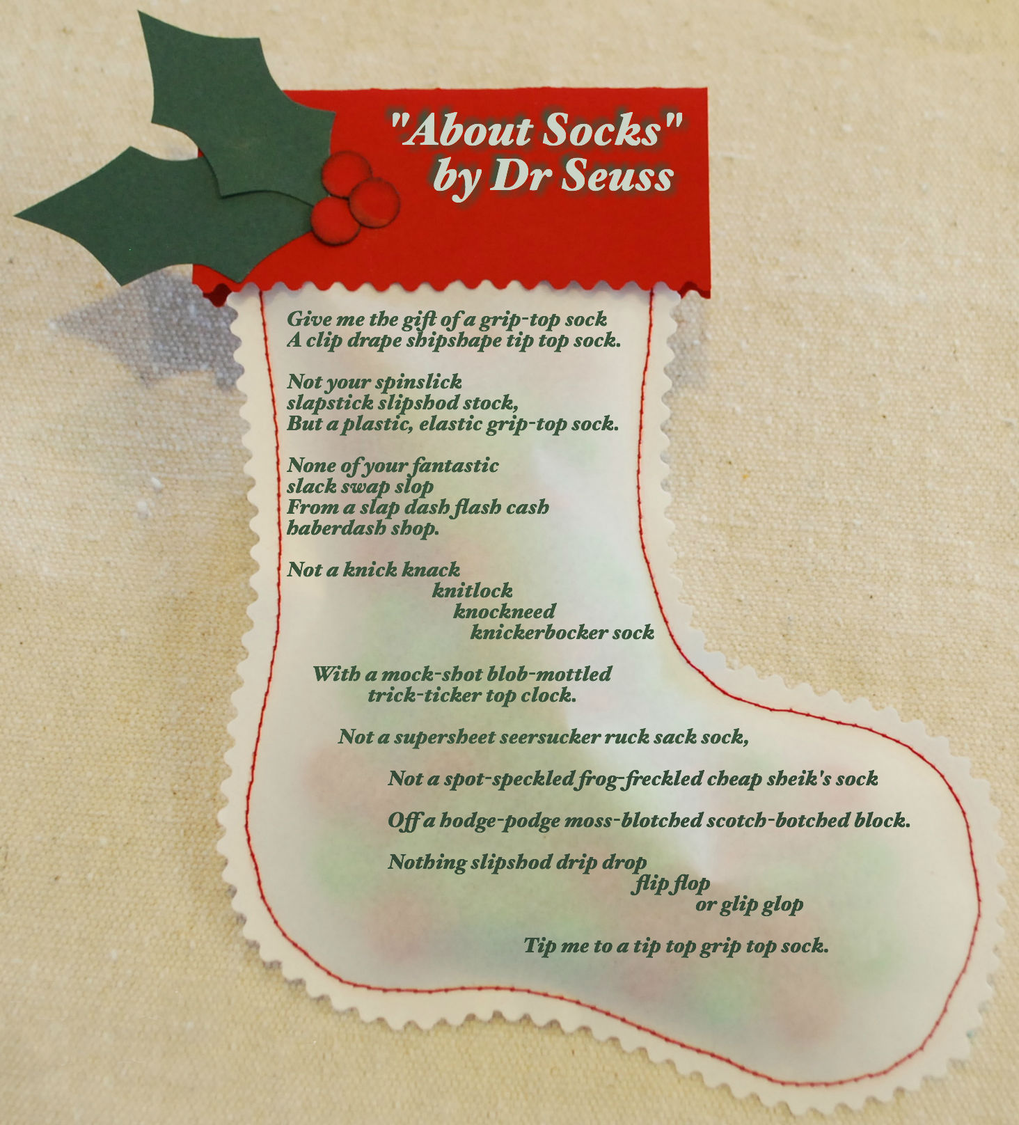 Christmas Socks Quotes 