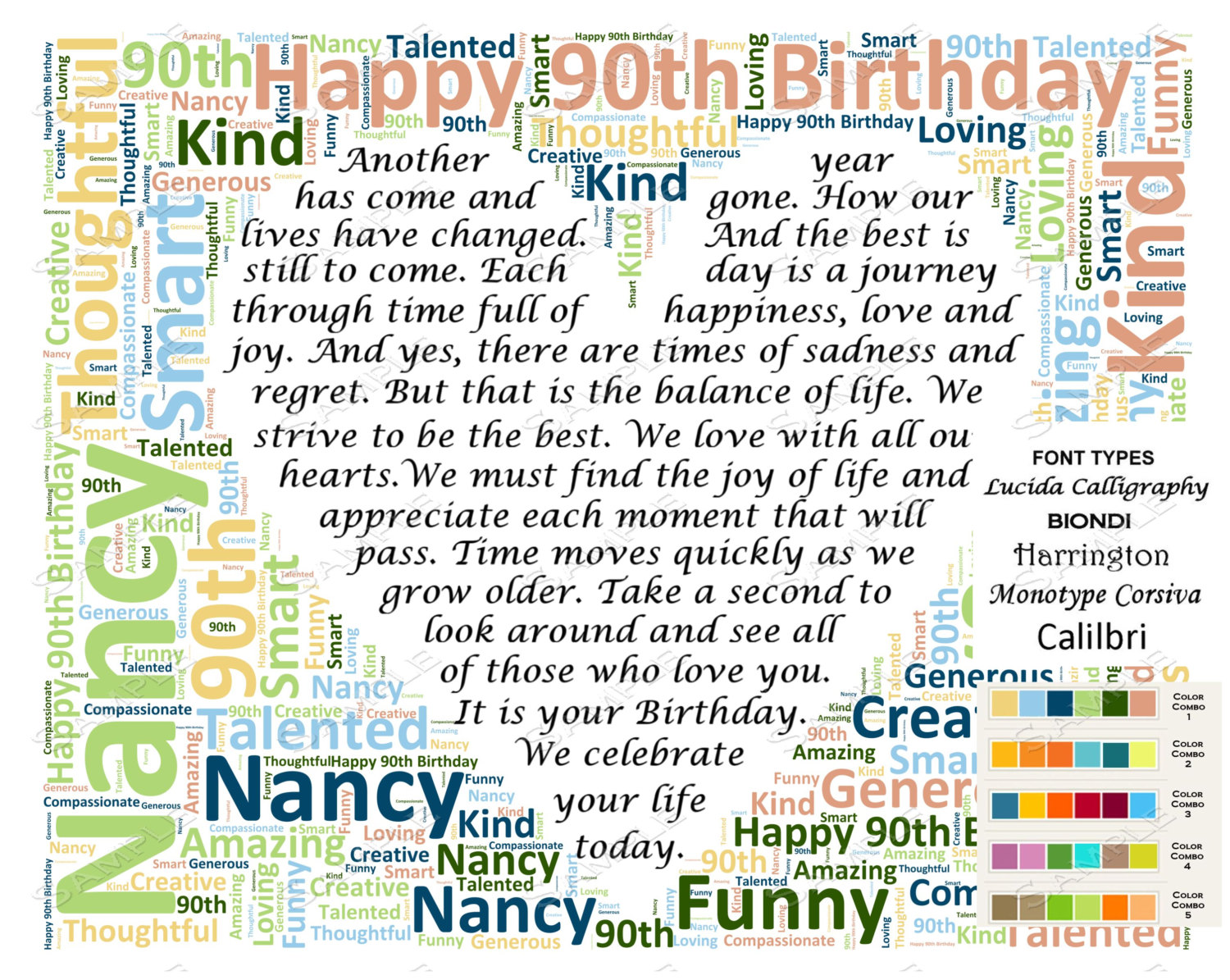90th birthday poems
