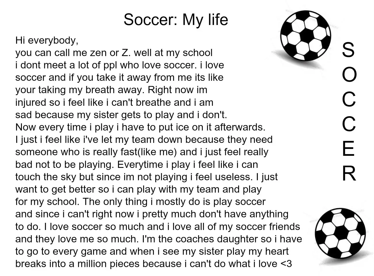 best essays on soccer