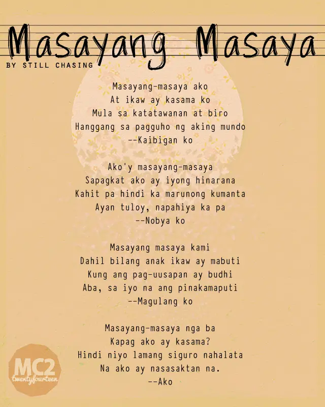 Filipino Poems About Life
