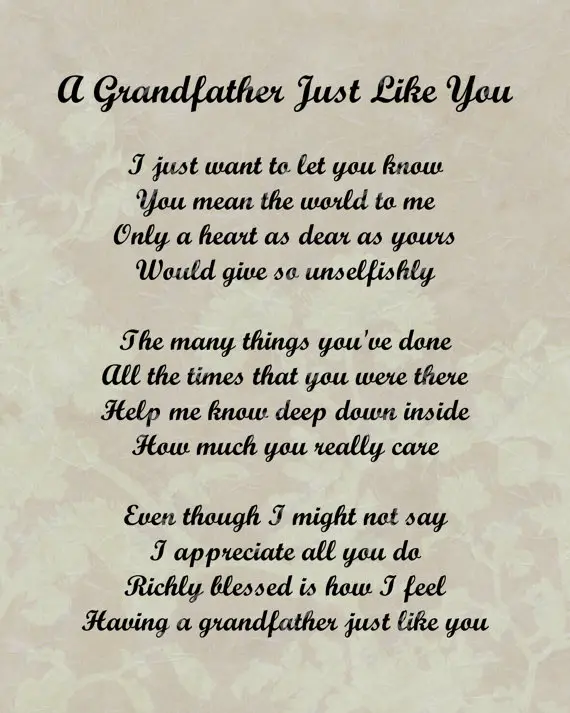 Grandpa Poems
