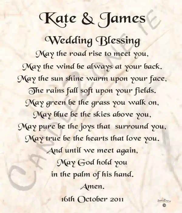 Blessing Quotes For Wedding