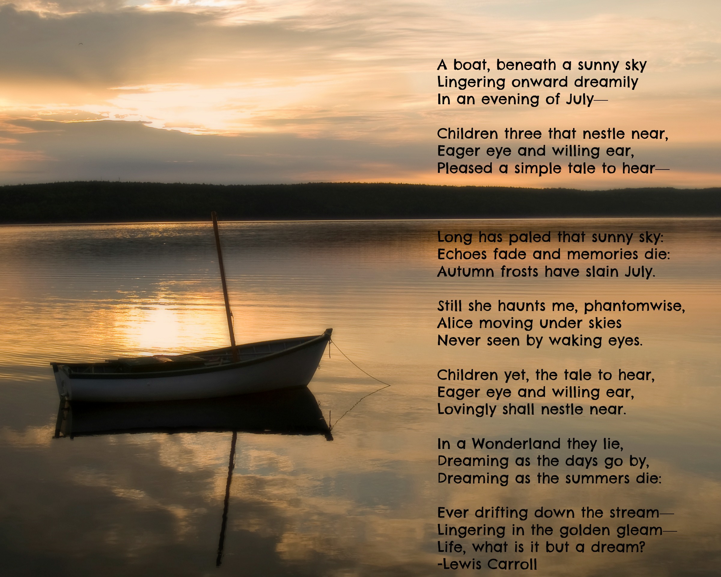 Boating Poems