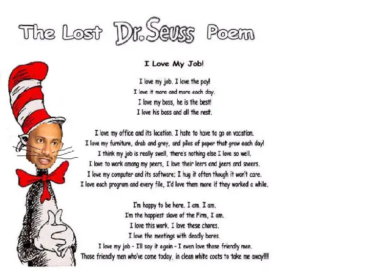 Dr Seuss Love Poems