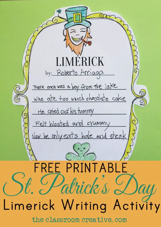 Limerick Poems Funny Irish Limericks meioambientesuianealves