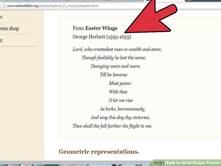 How to write a short poem examples image