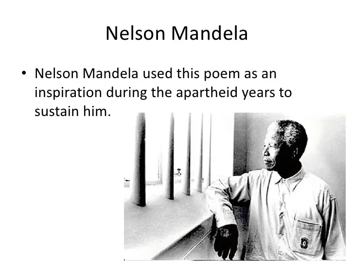 Invictus Nelson Mandela Quotes