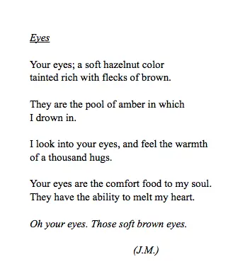 Eye Poems