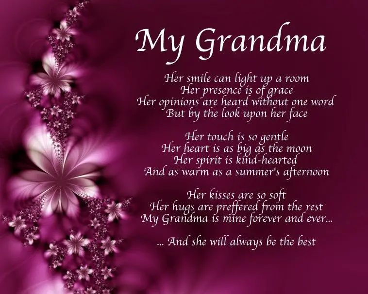 😍 For my grandmother. 17+ Best Funeral Poems For Grandma. 20190105