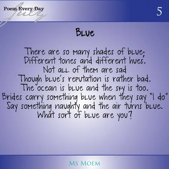 Blues poem generator picture