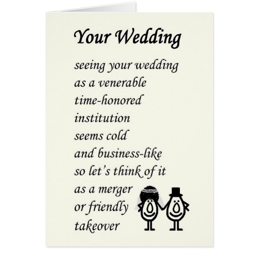 Wedding Card Poems