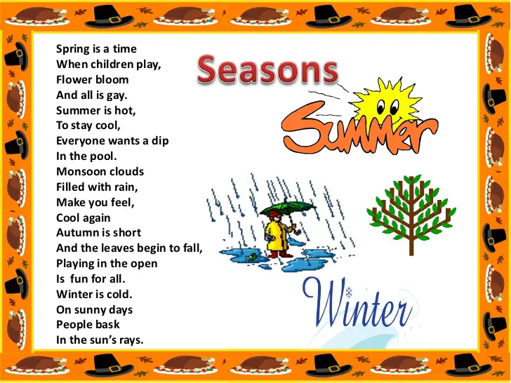 Seasonal Poems