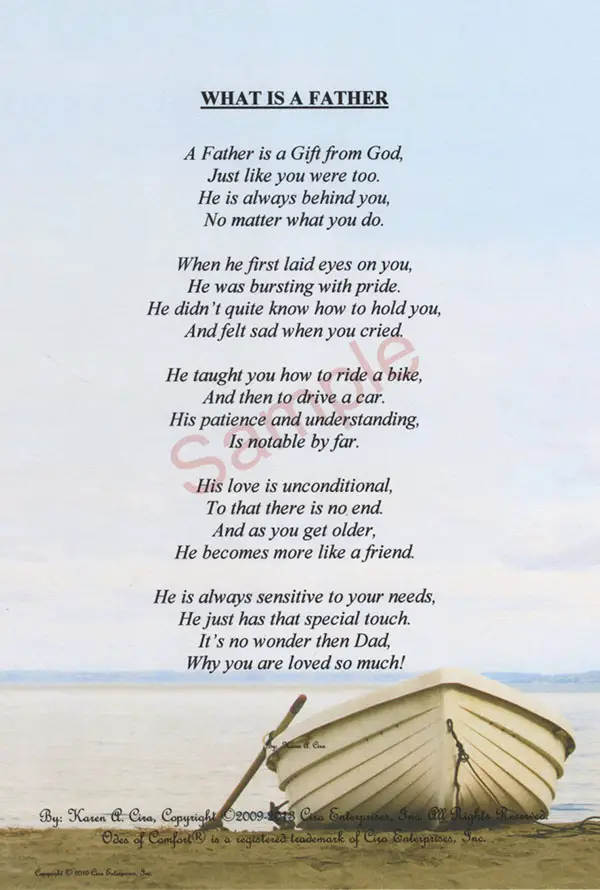 father poems