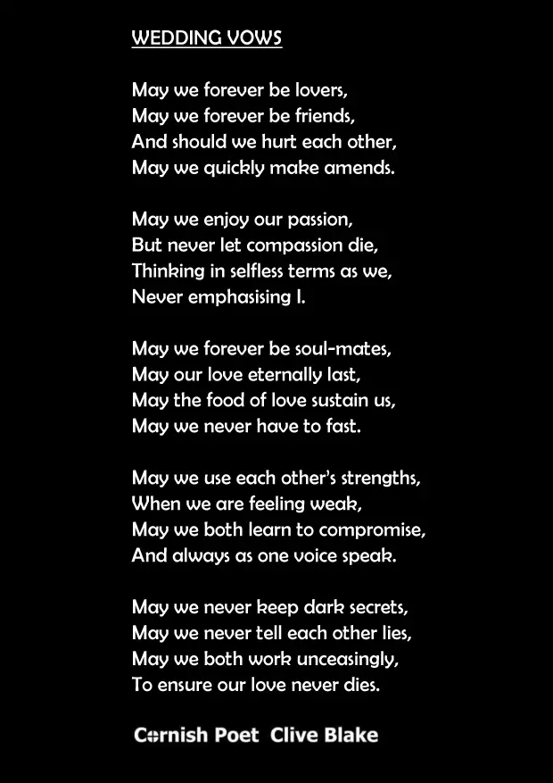 Vow Poems