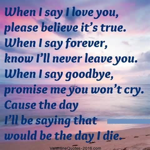love you forever poems