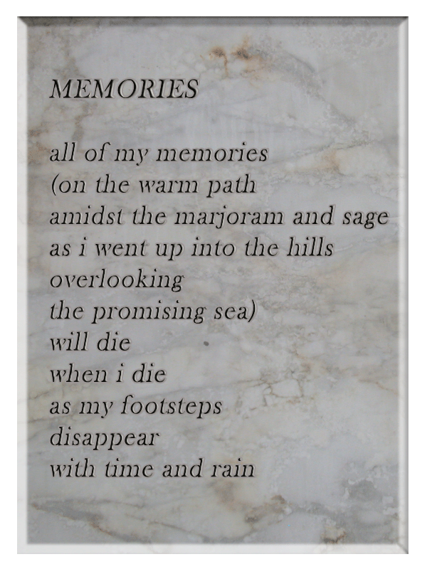 Poem about Memory. Poem about Memory and traditions. Translate the poem “Memories”. Translate the poem “Memories like Wisps of Smoke. Меморис перевод