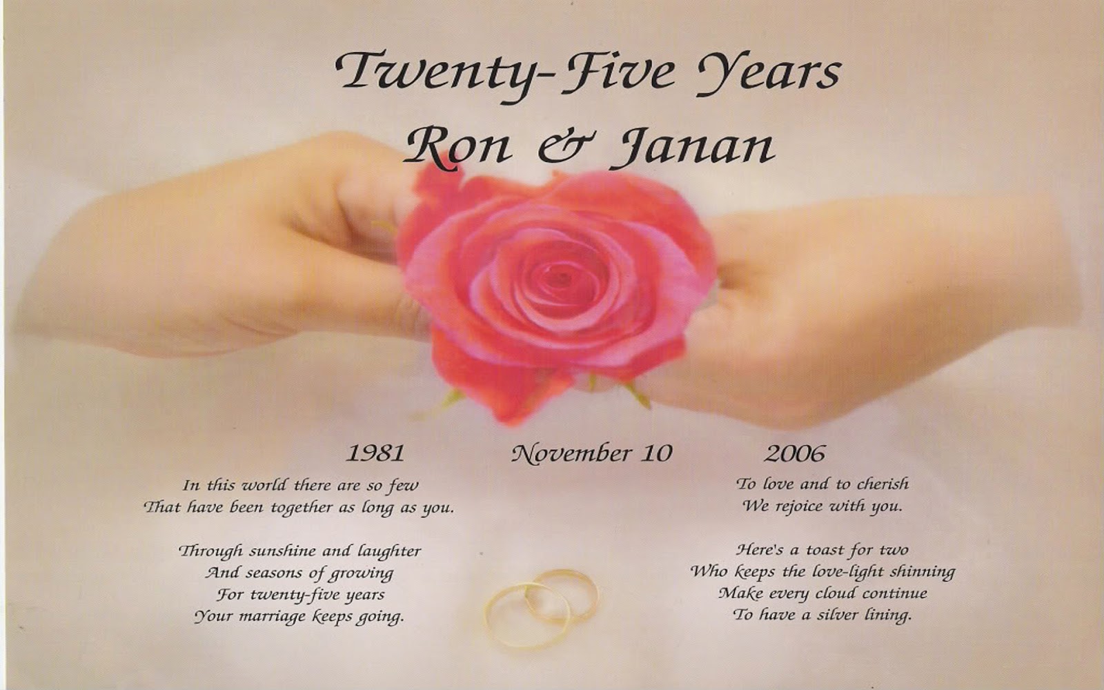 Happy Anniversary Poems