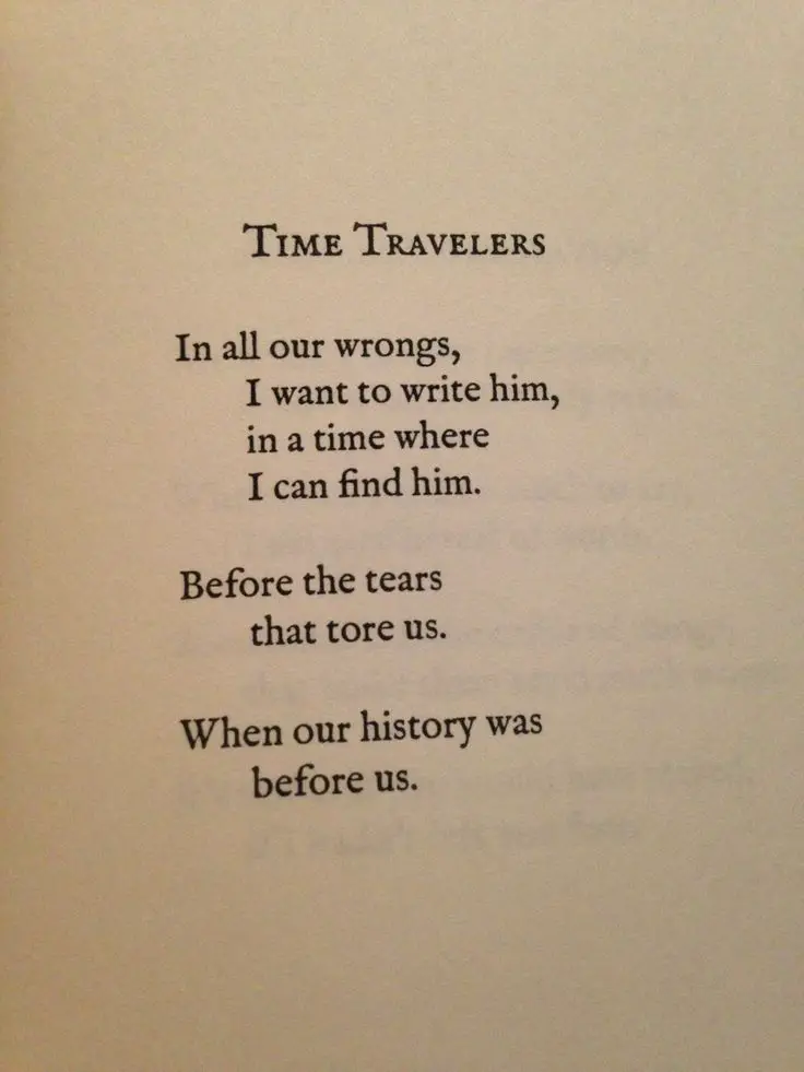 Time love Poems Time love Poems