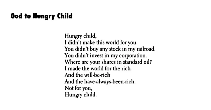 Hungry Poems