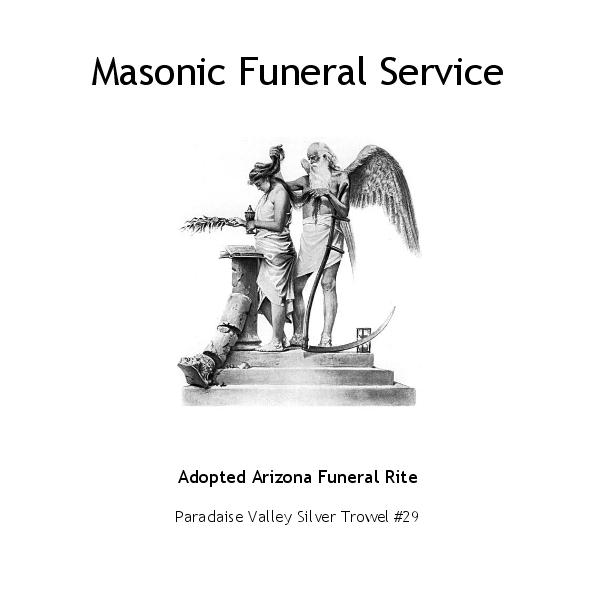 Masonic funeral Poems
