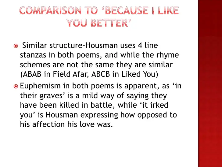 Abab rhyme scheme Poems