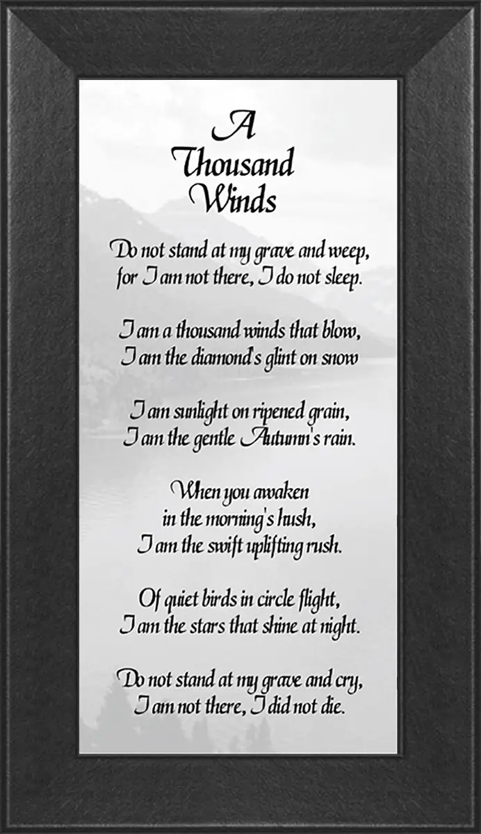 Sympathy poems loss father image