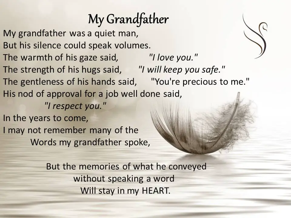 Funeral Poems For Dad And Grandpa : 21+ Best Funeral Poems For Grandpa | Funeral poems ... : Check spelling or type a new query.