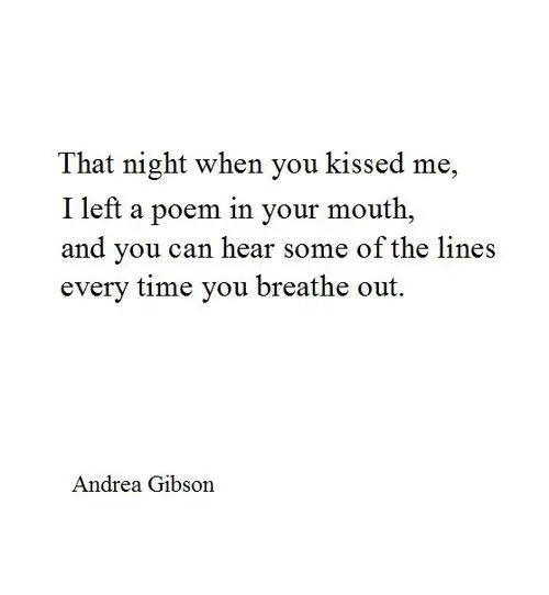 Kiss Poems
