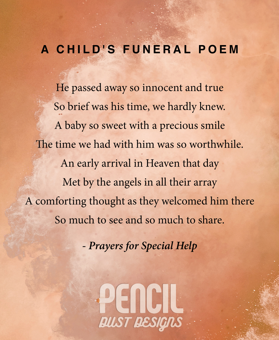 Baby funeral Poems