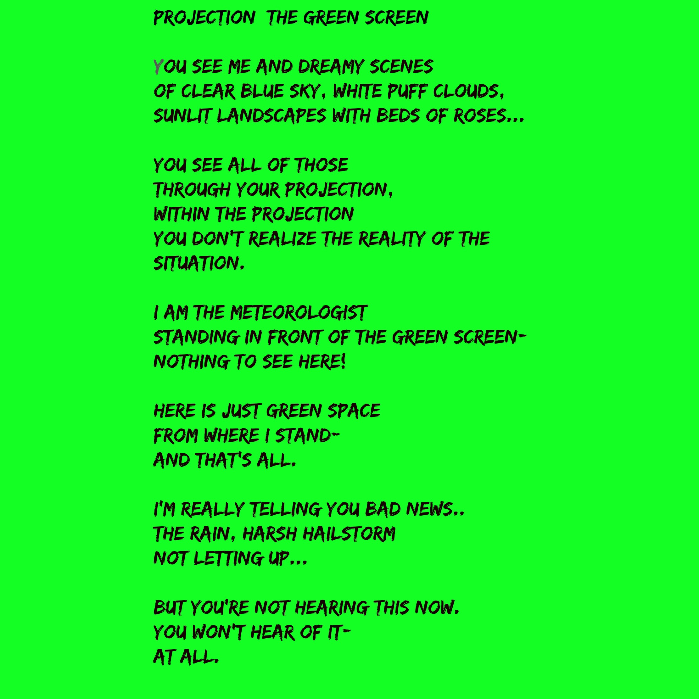 Green Poems